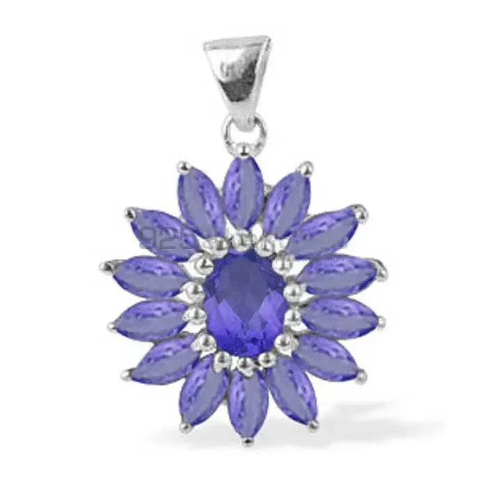 Best Quality Solid Sterling Silver Handmade Pendants In Amethyst Gemstone Jewelry 925SP1632