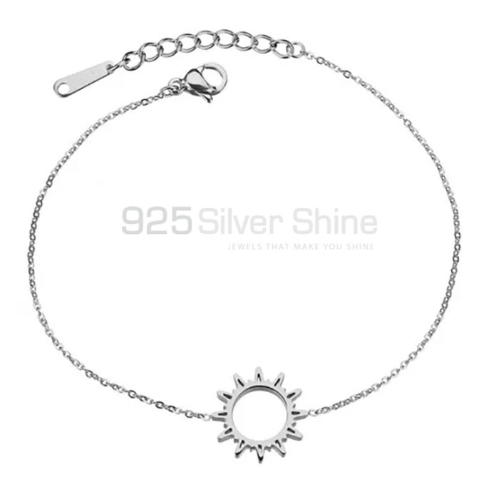 Best Quality Sun Rice Look Minimalist 925 Silver Bracelet STMR477