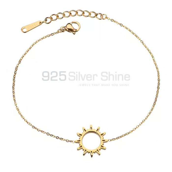 Best Quality Sun Rice Look Minimalist 925 Silver Bracelet STMR477_0