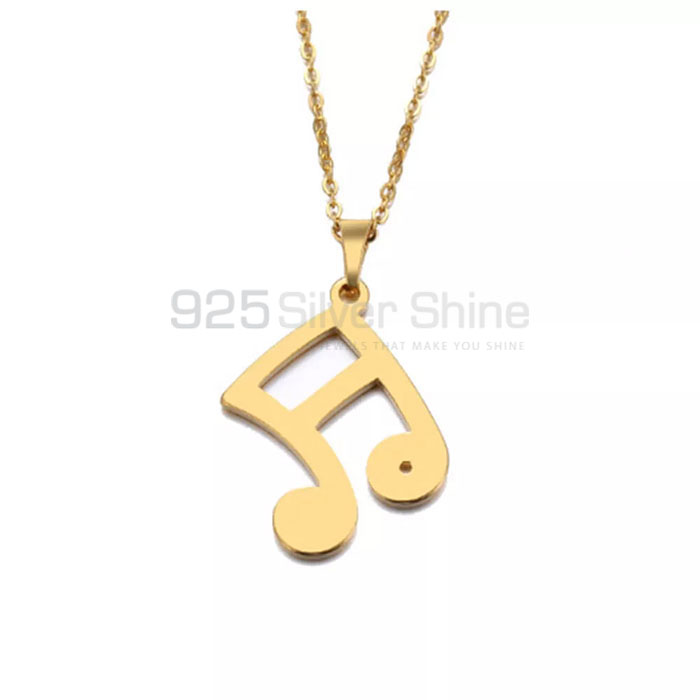 Music Gift Charm Necklace In 925 Silver MSMN421_0