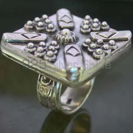 Plain 925 Silver Rings Jewelry 925SR2489_0