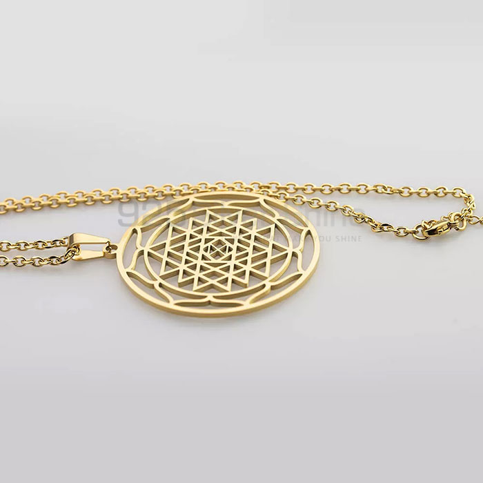 Geometric Minimalist Necklace In 925 Silver GMMN299_0