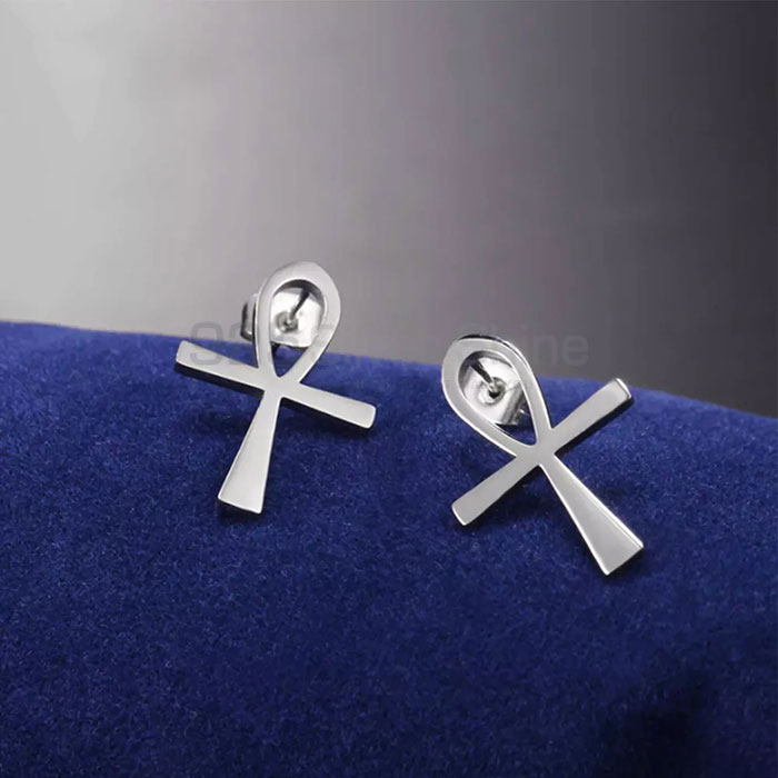 Sterling Silver Cross Earrings For Any Association CRME60