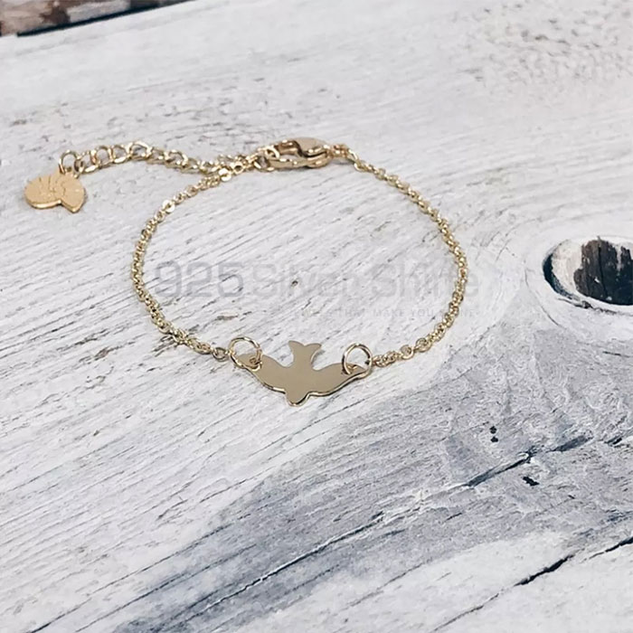 Bird Bracelet, Animal Minimalist Bracelet In 925 Sterling Silver AMB13_0