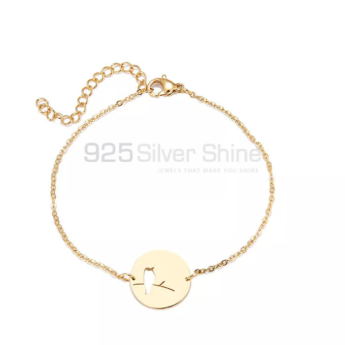 Bird Bracelet, Animal Minimalist Bracelet In 925 Sterling Silver AMB11