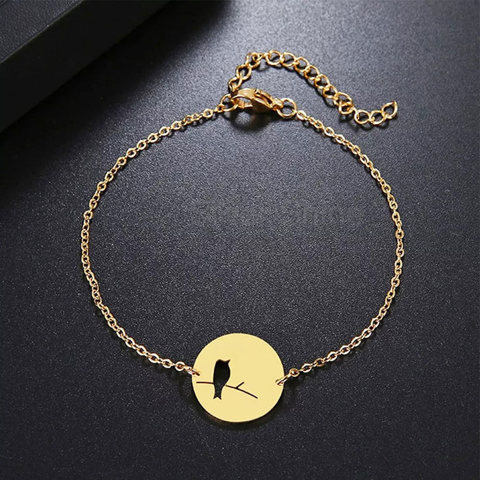 Bird Bracelet, Animal Minimalist Bracelet In 925 Sterling Silver AMB11_3