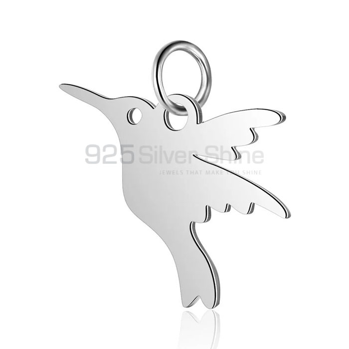 Bird Pendant, Stunning Animal Minimalist Pendant In 925 Sterling Silver AMP259