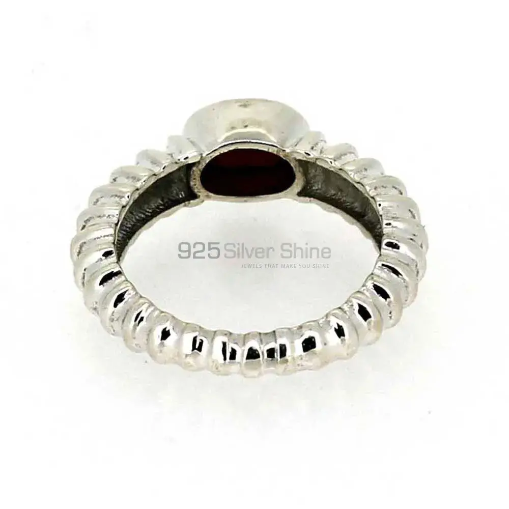 Blue Topaz Gemstone Handmade Ring In Solid Silver 925SR025-1_5