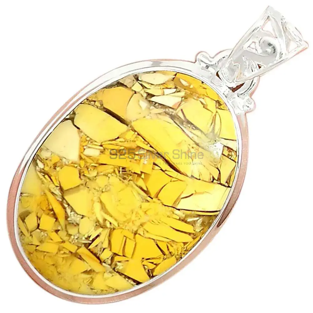 Brecciated Mookaite Gemstone Pendants In 925 Solid Silver Jewelry 925SP169_5