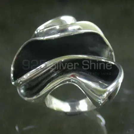 Plain 925 Sterling Silver Rings Jewelry 925SR2454