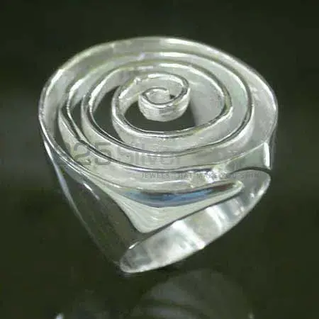 Plain Silver Rings Jewelry 925SR2487_0