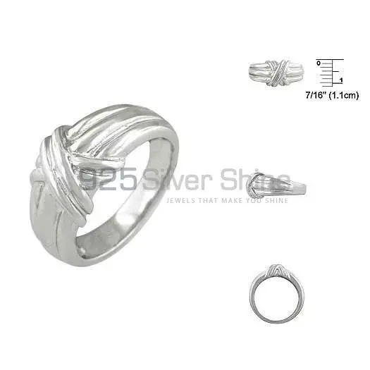 Bulk Plain Silver Rings Jewelry 925SR2682_0