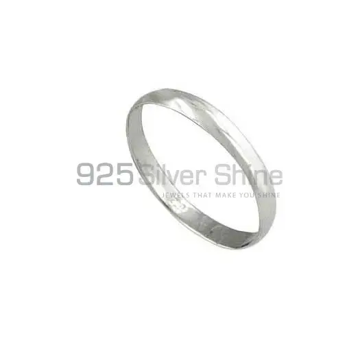 Bulk Selection Plain Solid Sterling Silver Rings Jewelry 925SR2685