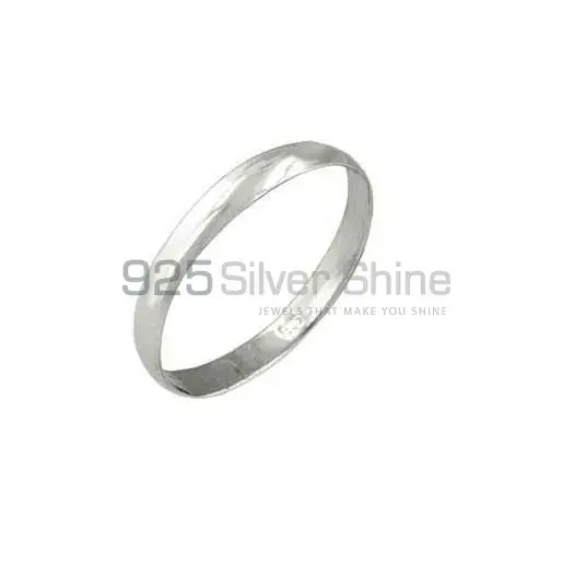Bulk Selection Plain Solid Sterling Silver Rings Jewelry 925SR2685_0