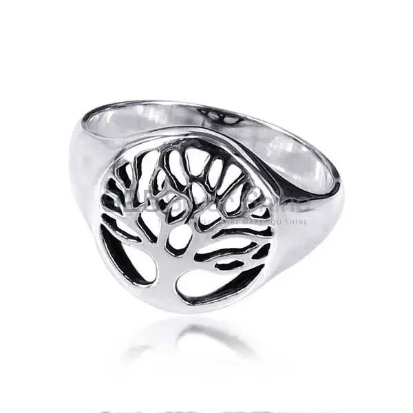 Plain Sterling Silver Rings Jewelry 925SR2718_0
