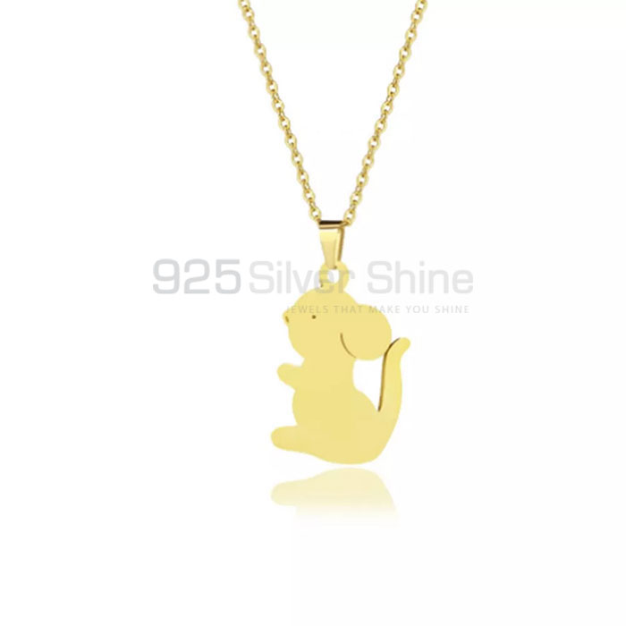 Bunny Rabbit Necklace, Animal Minimalist Necklace In 925 Sterling Silver Jewelry AMN115