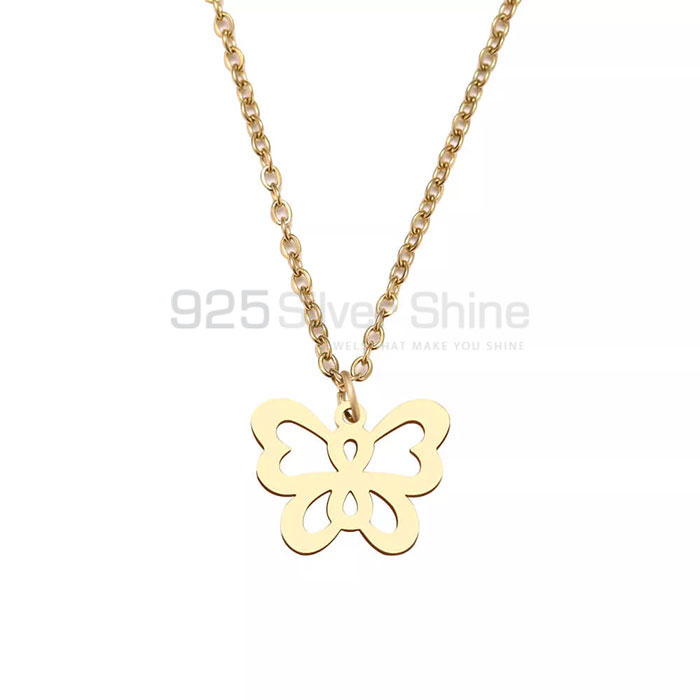 Butterfly Necklace, Handmade Animal Minimalist Necklace In 925 Sterling Silver AMN144