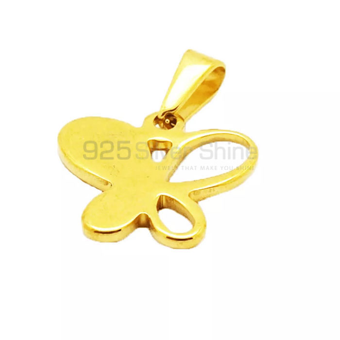 Butterfly Pendant, Animal Minimalist Pendant In 925 Sterling Silver AMP292