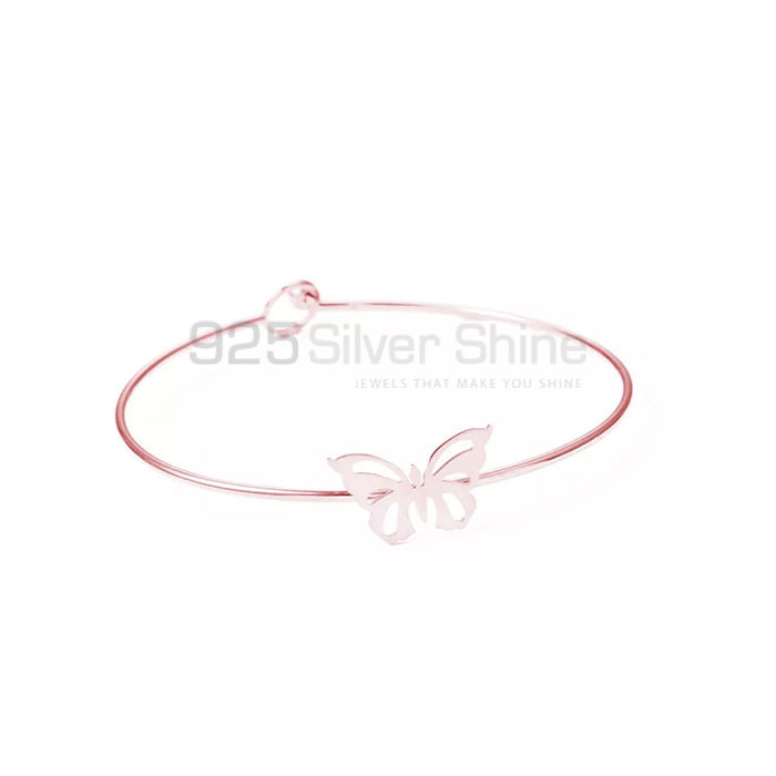 Butterfly Bracelet, Animal Minimalist Bracelet In 925 Sterling Silver AMCB01