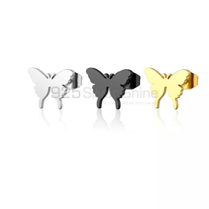 Butterfly Earring, Animal Minimalist Earring In 925 Sterling Silver AME77_0