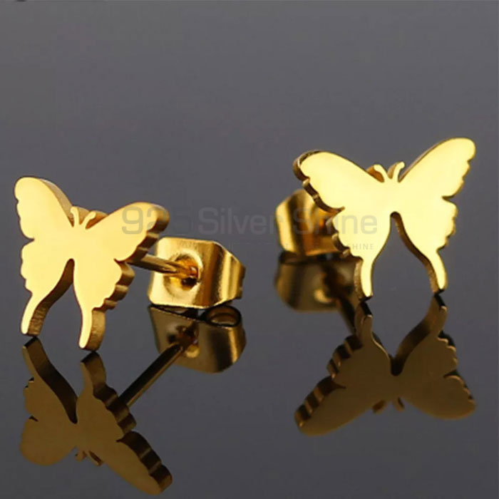 Butterfly Earring, Animal Minimalist Earring In 925 Sterling Silver AME77_1