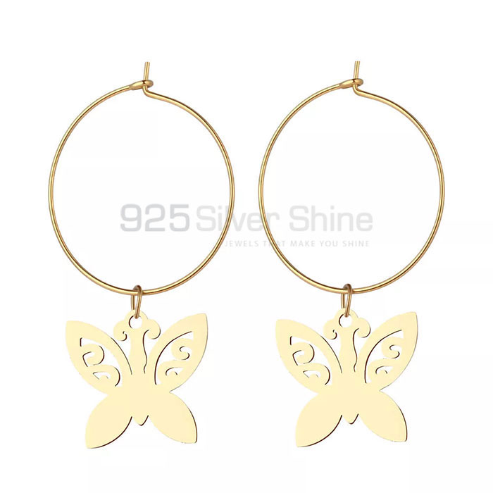 Butterfly Earring, Best Quality Animal Minimalist Earring In 925 Sterling Silver Jewelry AME37