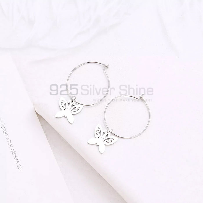 Butterfly Earring, Best Quality Animal Minimalist Earring In 925 Sterling Silver Jewelry AME37_1