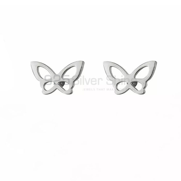 Butterfly Earring, Animal Minimalist Earring In 925 Sterling Silver AME60