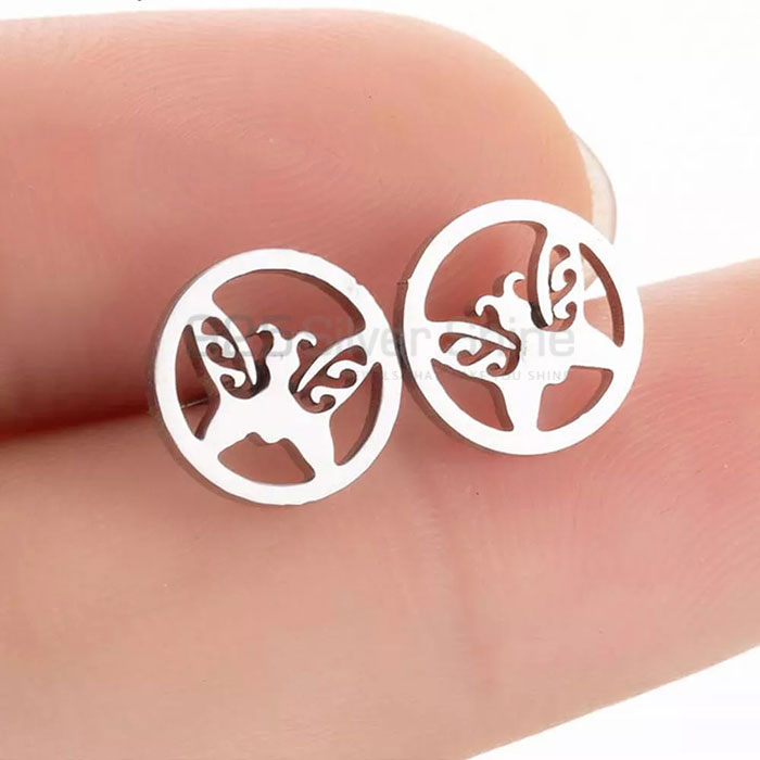 Butterfly Earring, Hand Made Animal Minimalist Earring In 925 Sterling Silver AME59_0