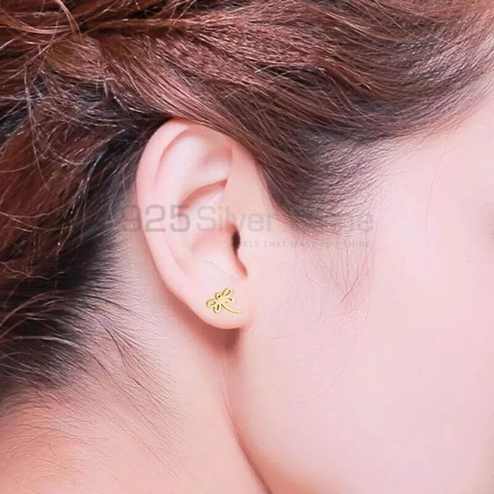 Butterfly Earring, Best Quality Animal Minimalist Earring In 925 Sterling Silver AME65_0