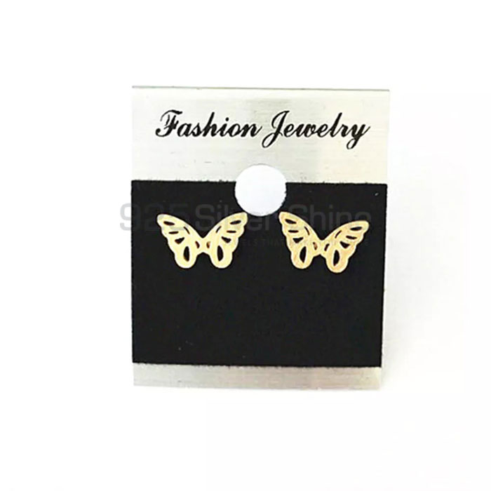 Butterfly Earring, Animal Minimalist Earring In 925 Sterling Silver AME76_0