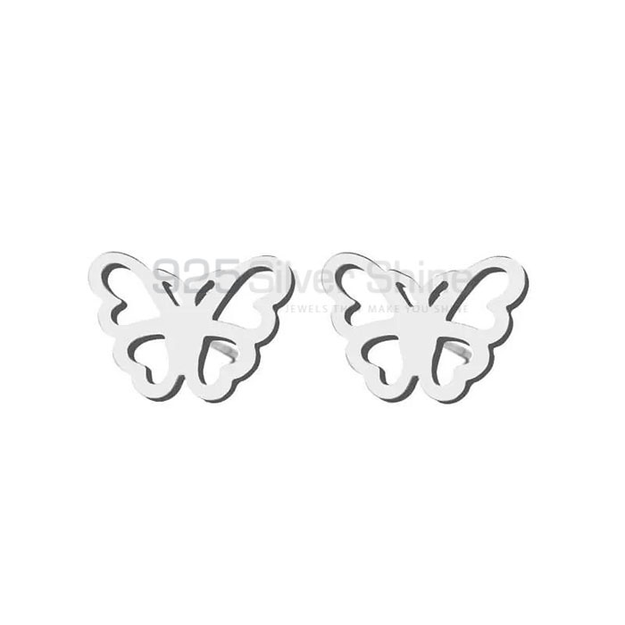 Butterfly Earring, Animal Minimalist Earring In 925 Sterling Silver AME61