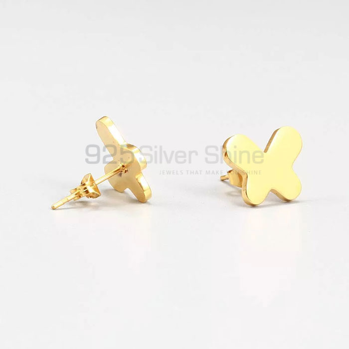 Butterfly Earring, Animal Minimalist Handmade Earring In 925 Sterling Silver AME66_1