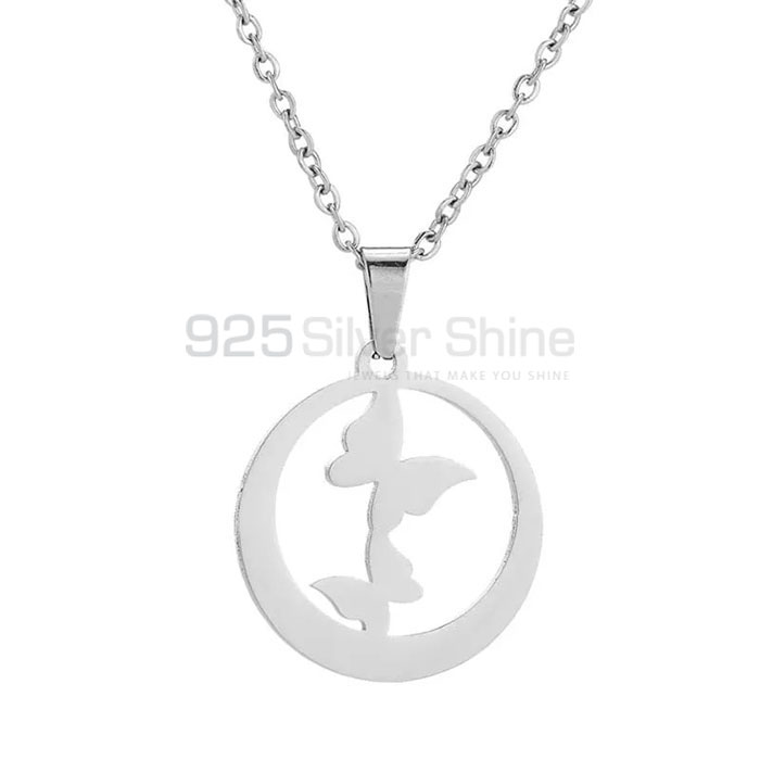 Butterfly Necklace, Animal Minimalist Necklace In 925 Sterling Silver AMN126