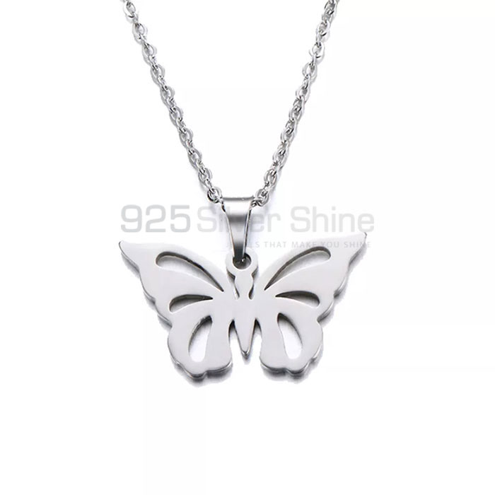 Butterfly Necklace, Best Design Animal Minimalist Necklace In 925 Sterling Silver AMN120