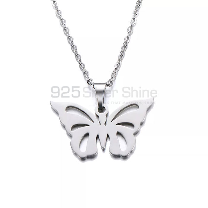 Butterfly Necklace, Animal Minimalist Necklace In 925 Sterling Silver AMN120