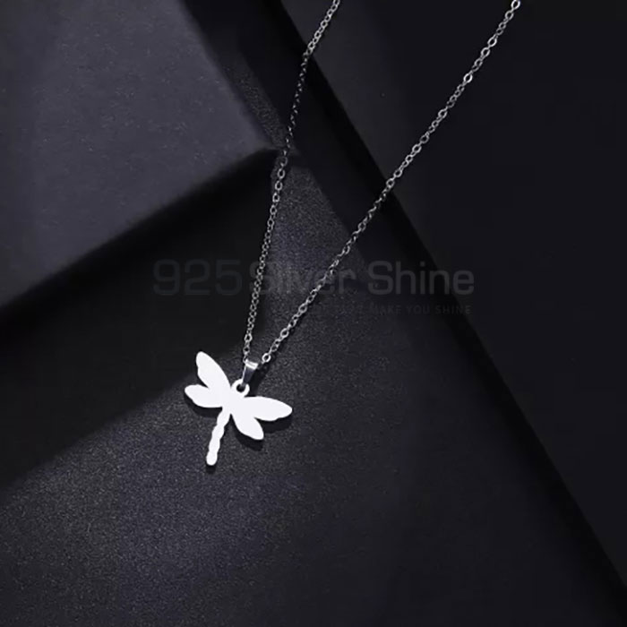 Butterfly Necklace, Hand Made Animal Minimalist Necklace In 925 Sterling Silver Jewelry AMN102