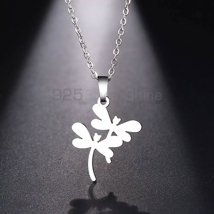 Butterfly Necklace, Animal Minimalist Necklace In 925 Sterling Silver AMN189