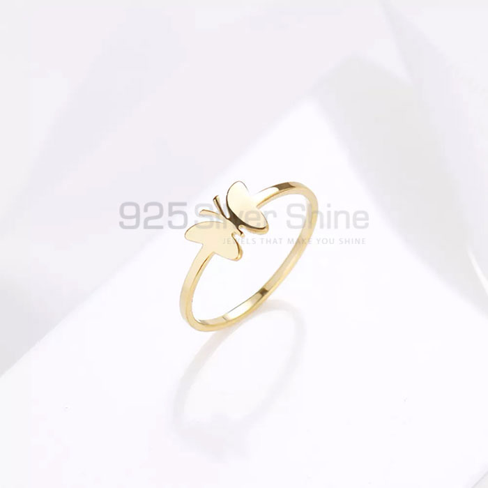 Butterfly Ring, Top Quality Animal Minimalist Rings In 925 Sterling Silver AMR311_1