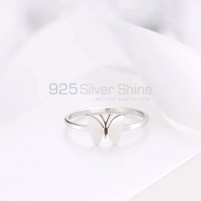 Butterfly Ring, Top Quality Animal Minimalist Rings In 925 Sterling Silver AMR311_3