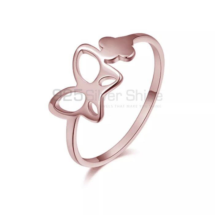 Butterfly Ring, Top Selections Animal Minimalist Rings In 925 Sterling Silver AMR300_1