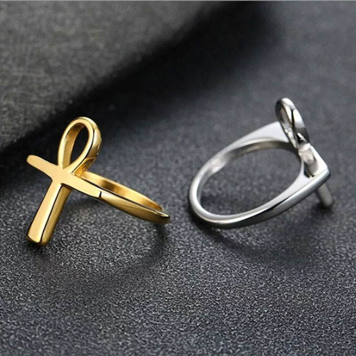 Celebrate Your Unique Style Cross Ring In Sterling Silver CRMR77_1