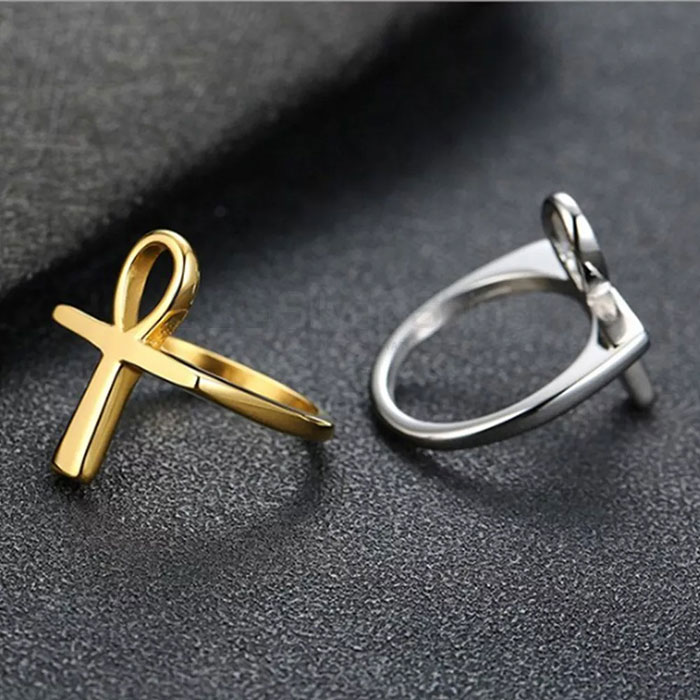 Celebrate Your Style Cross Ring In Sterling Silver CRMR77_1