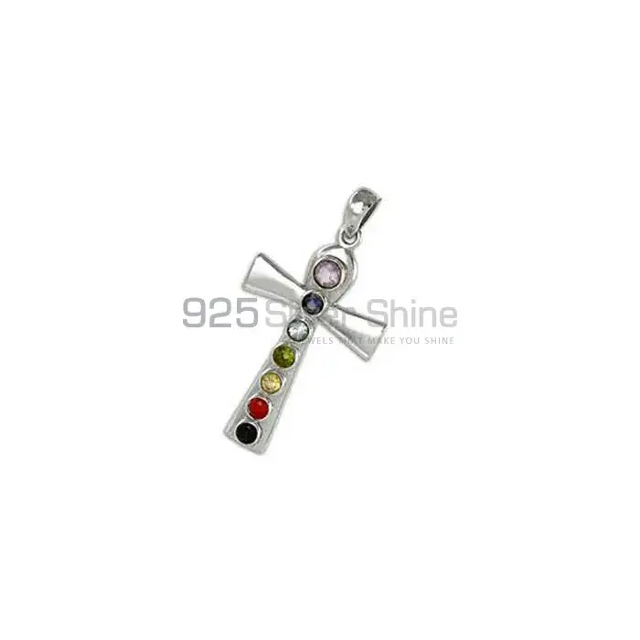 Chakra Health Pendant Jewelry With Sterling Silver SSCP157_0