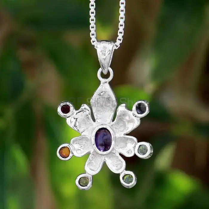 Chakra Jewelry With Natural Cabochon Gemstone SSCP123_2