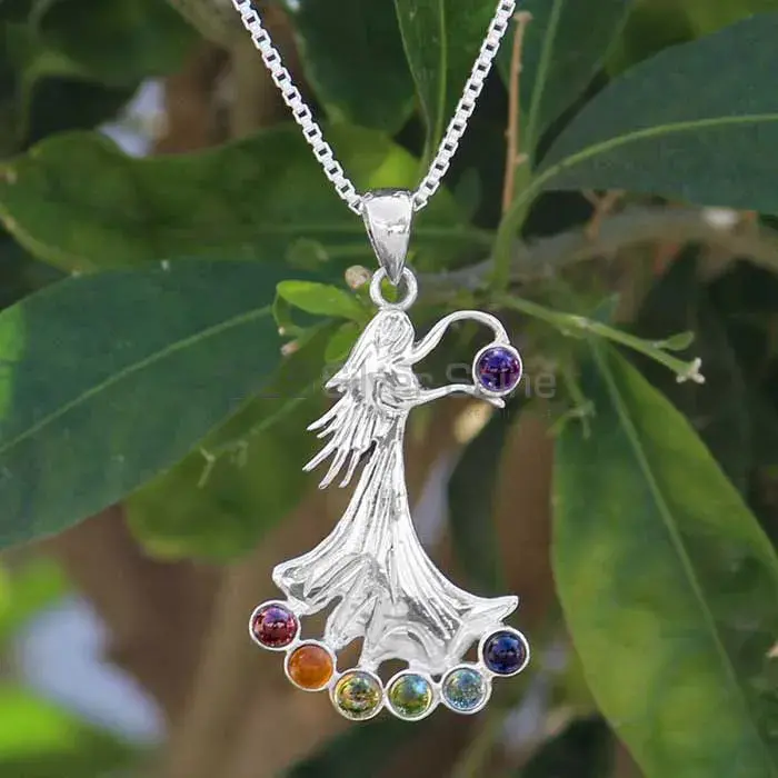 7 Chakra Tree Of Life Necklace - Handmade Jewelry - Magic Crystals