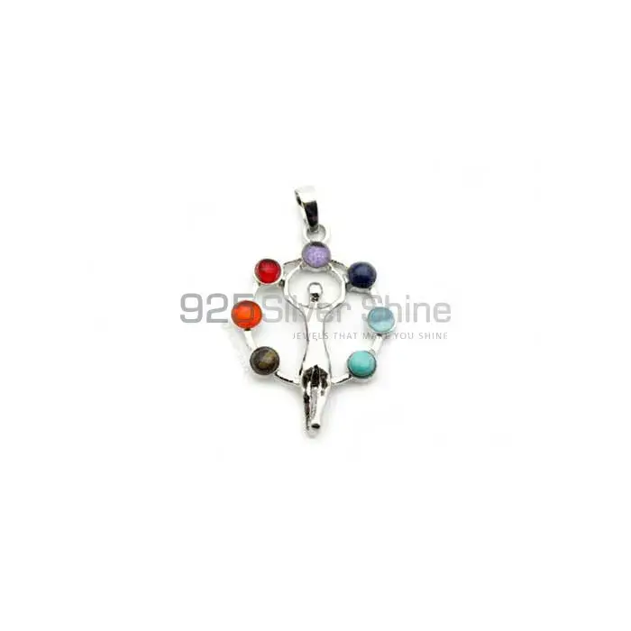 Chakra New Designs Pendant With Sterling Silver Jewelry SSCP140