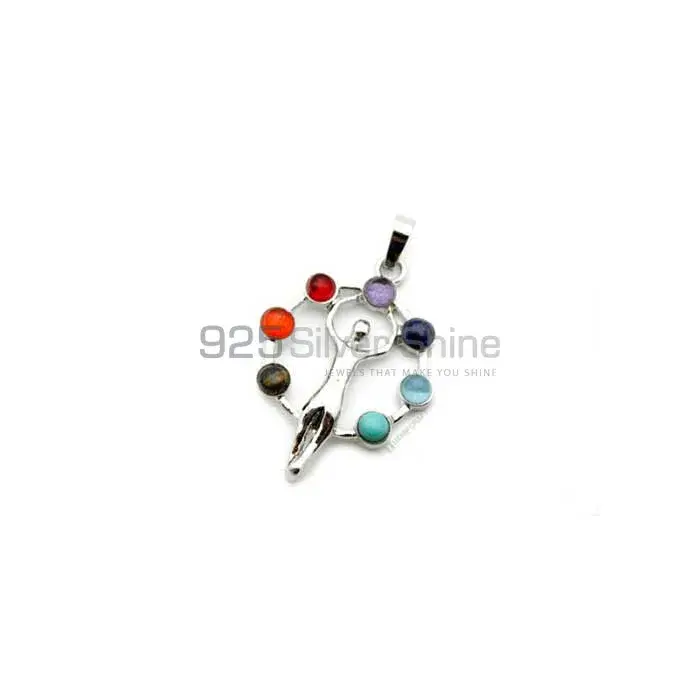 Chakra New Designs Pendant With Sterling Silver Jewelry SSCP140_1
