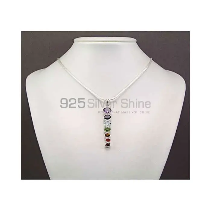 Chakra Pendant Collection With Sterling Silver SSCP143_0