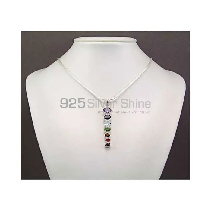 Chakra Pendant With Sterling Silver SSCP143_0